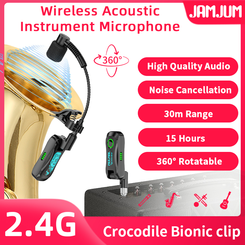 JAMJUM WS-MIC2 Wireless Saxoph – Tippet Line Bewertung und Preis