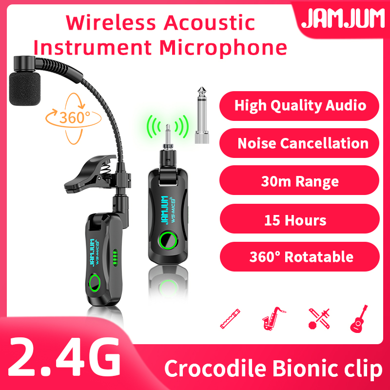 JAMJUM WS-MIC2 Wireless Saxoph – Tippet Line Bewertung und Preis