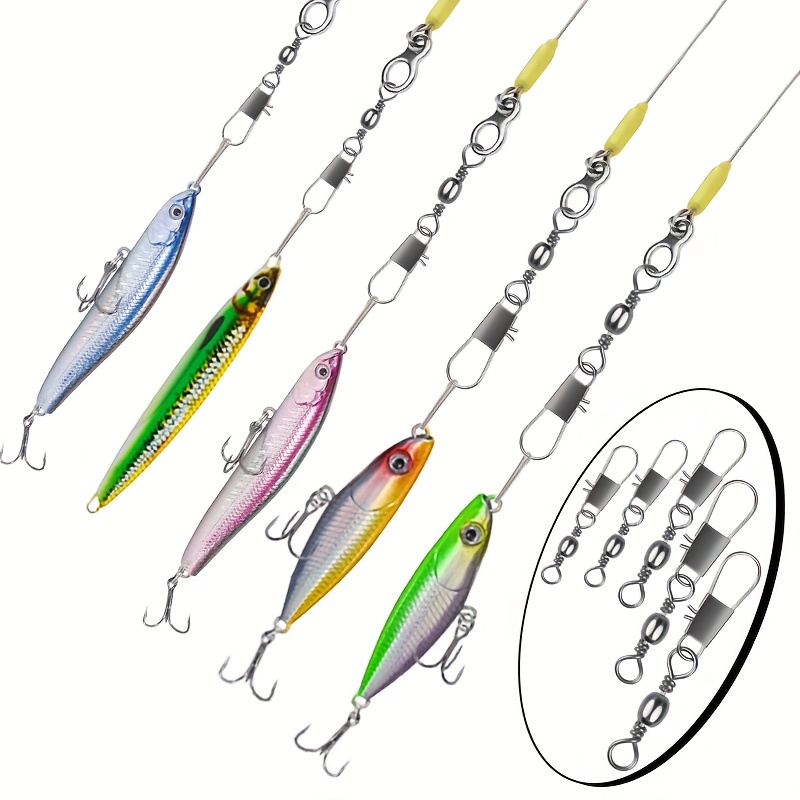 50Pc/box Stainless Steel Swive – Fishing Line Box Bewertung und Preis