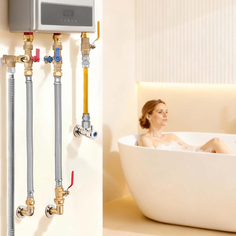 Water Heater Kit, Push-Fit Val – Braided Line Bewertung und Preis