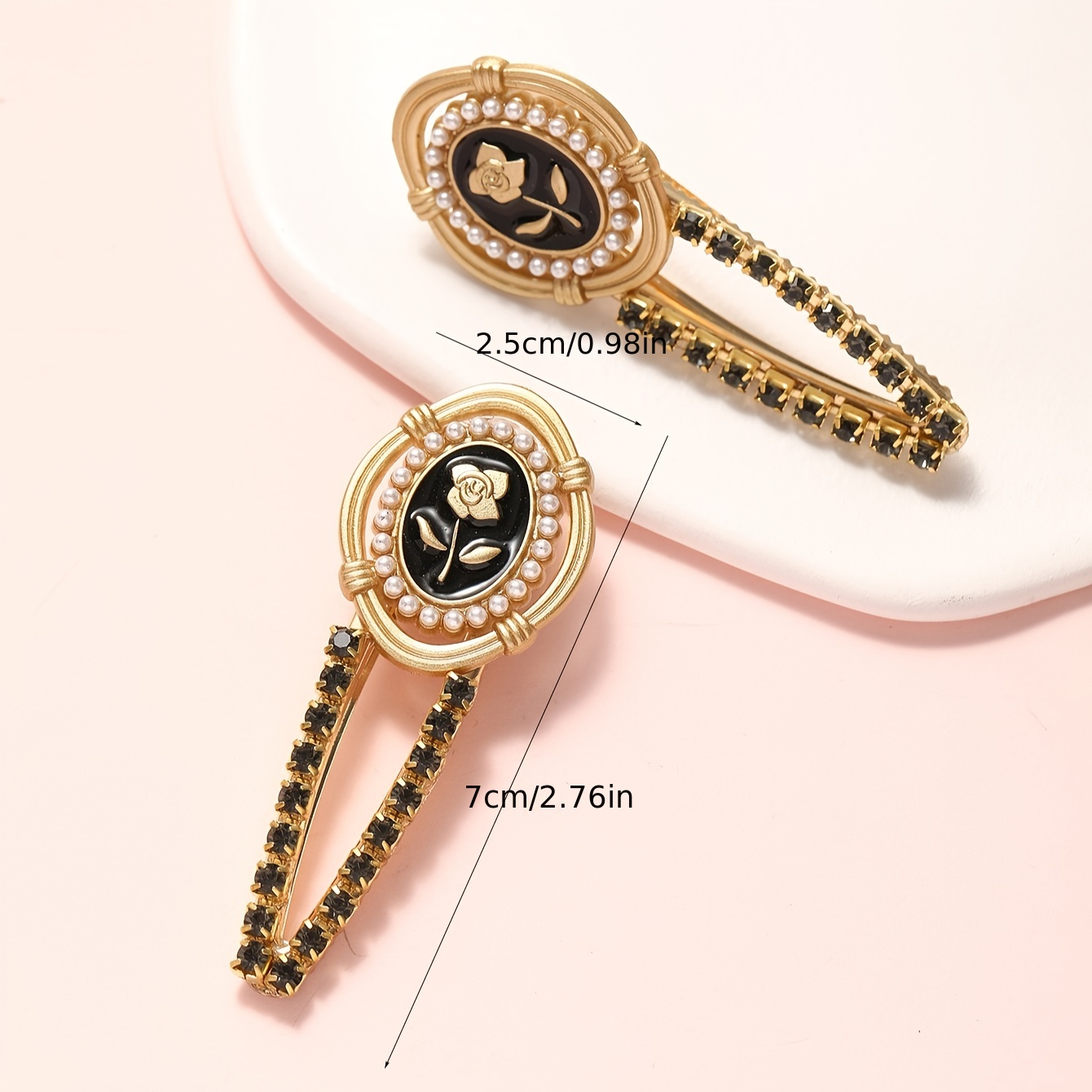 2pcs/ Set Hairpin Fashion Pers – Tippet Line Bewertung und Preis