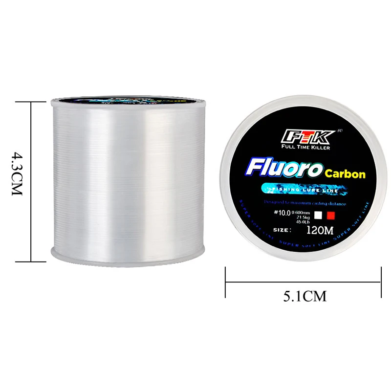 120M Fishing Line 0.14mm-0.6mm – Fluorocarbon Line Bewertung und Preis