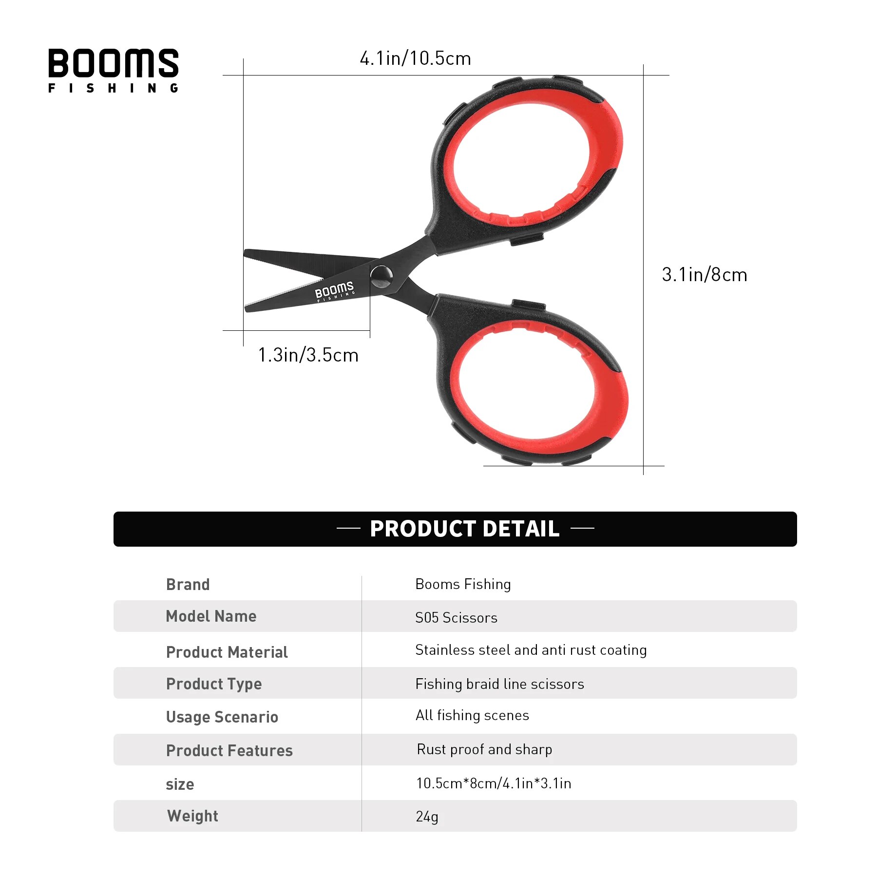 Booms Fishing S05 Braid Wire S – Fishing Line Cutter Bewertung und Preis