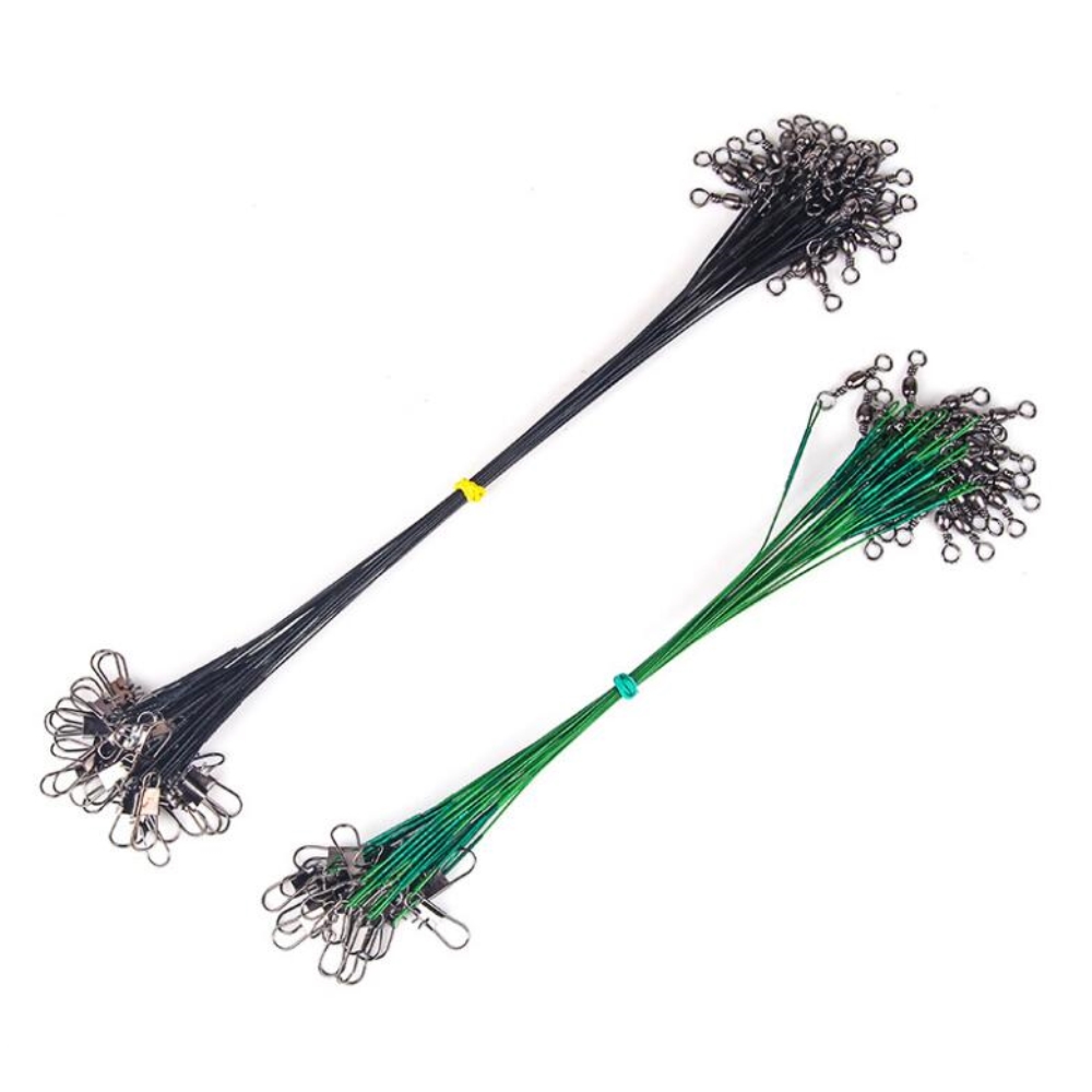 10pcs/lot Anti Bite Steel Fish – Leader Line Bewertung und Preis