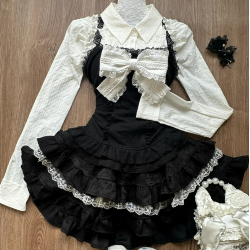 Y2k Aesthetic Lolita Style 3 P – Fly Line Bewertung und Preis