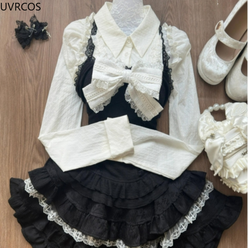 Y2k Aesthetic Lolita Style 3 P – Fly Line Bewertung und Preis