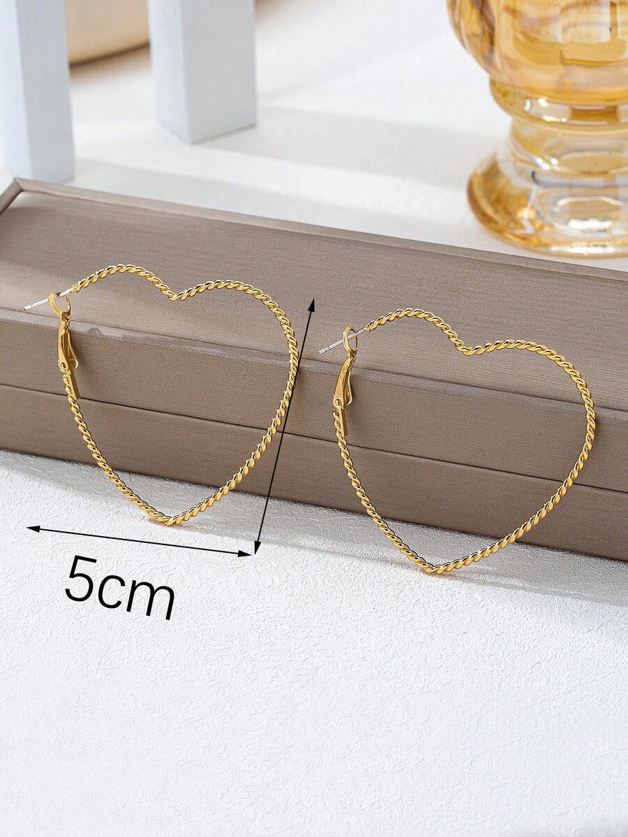1 Pair Braided Line Heart Shap – Braided Line Bewertung und Preis