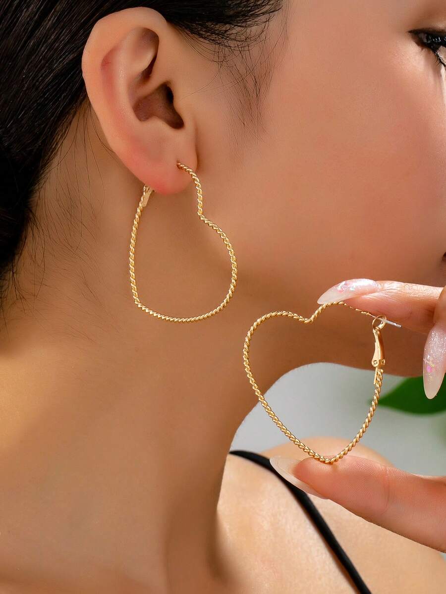 1 Pair Braided Line Heart Shap – Braided Line Bewertung und Preis