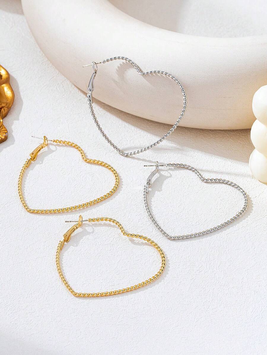 1 Pair Braided Line Heart Shap – Braided Line Bewertung und Preis
