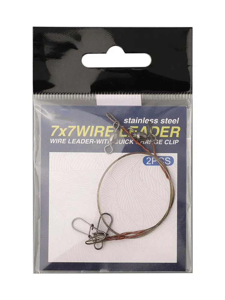 2pcs/Pack Fishing Line Steel W – Leader Line Bewertung und Preis