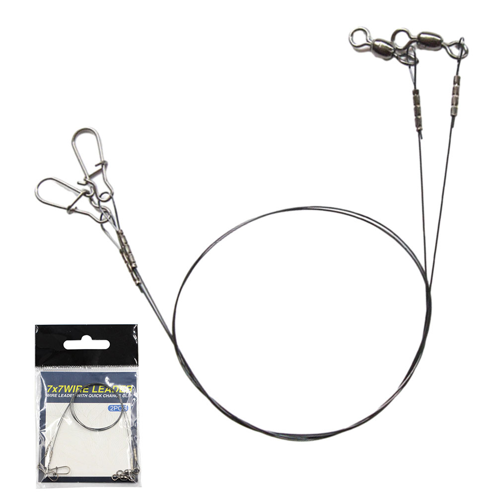 2pc Fishing Titanium Wire Lead – Leader Line Bewertung und Preis