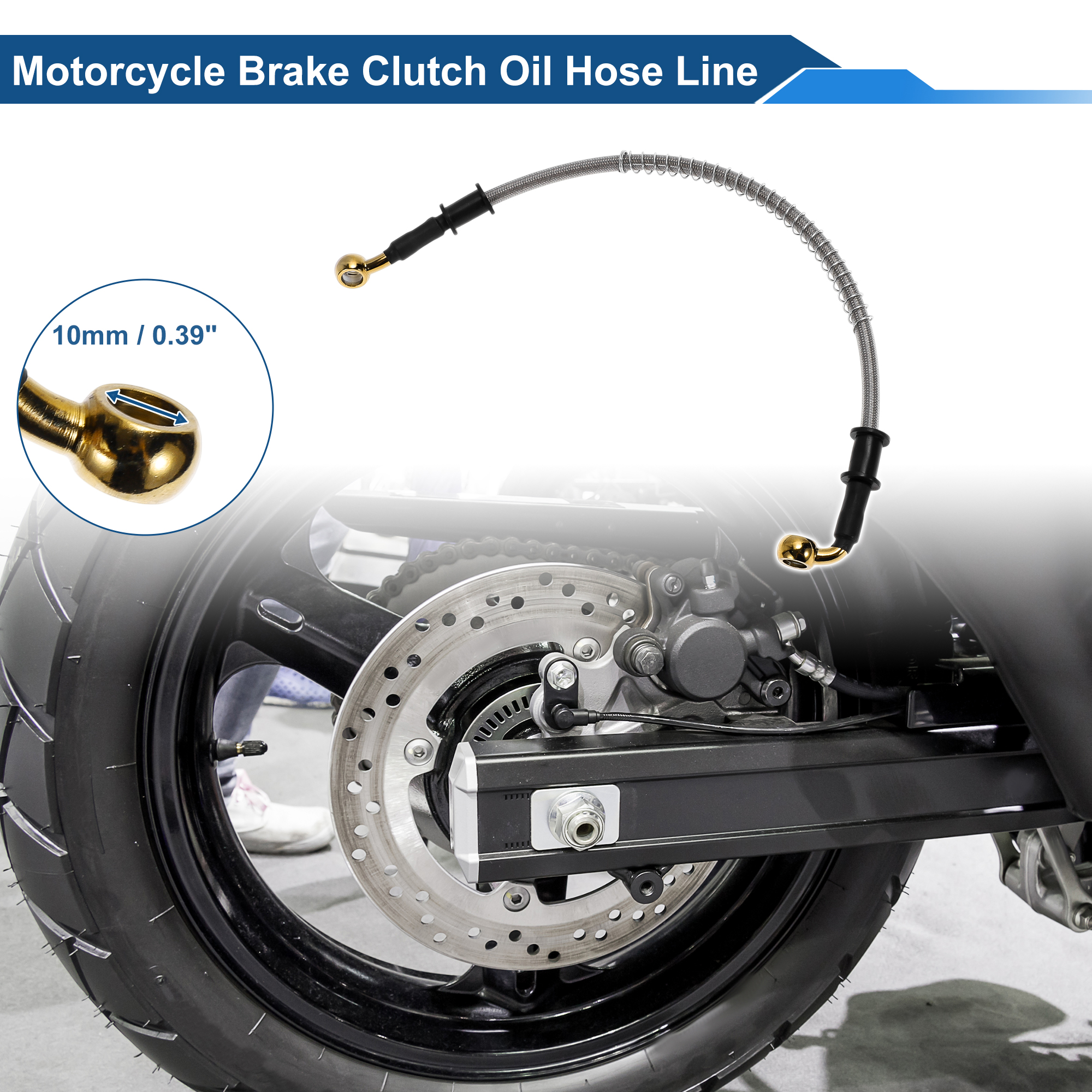 Motoforti 40cm Motorcycle Brak – Braided Line Bewertung und Preis