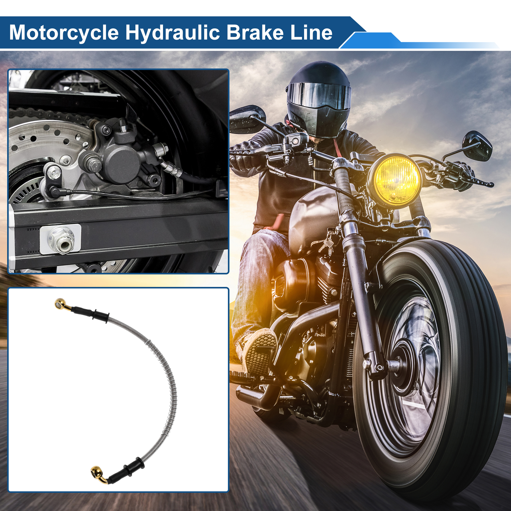 Motoforti 40cm Motorcycle Brak – Braided Line Bewertung und Preis