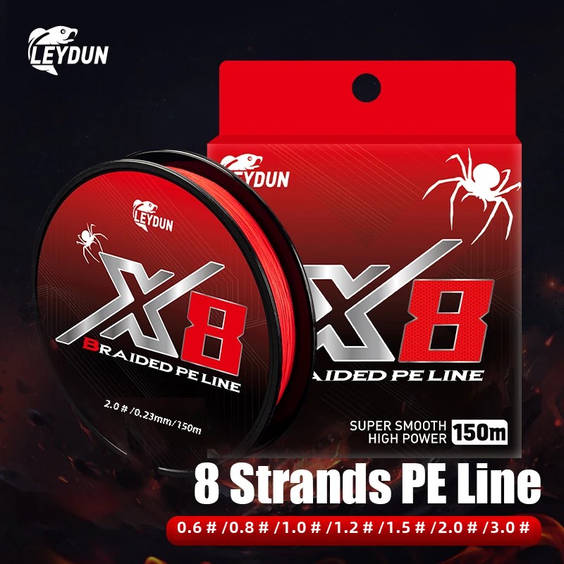 LEYDUN Not-Fading Red Fishing  – Ice Fishing Line Bewertung und Preis
