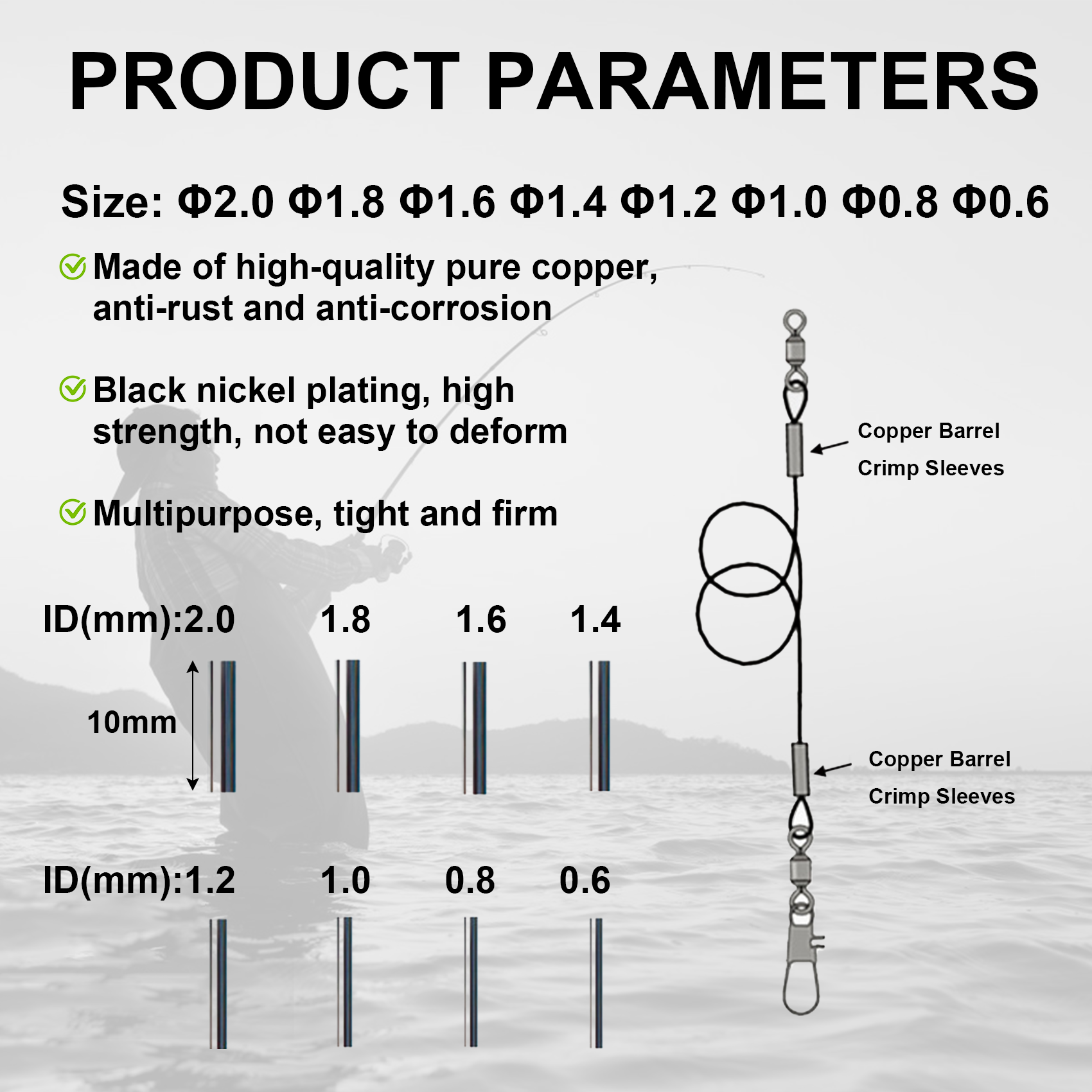 Aventik 100-240pcs Fishing Bar – Leader Line Bewertung und Preis