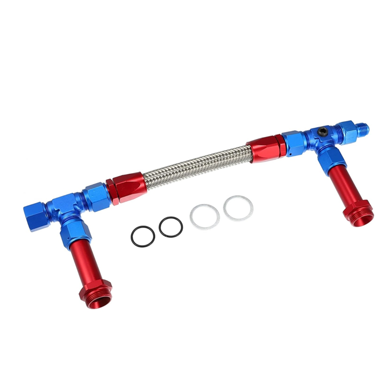 8AN Dual Feed Fuel Line To 7/8 – Braided Line Bewertung und Preis