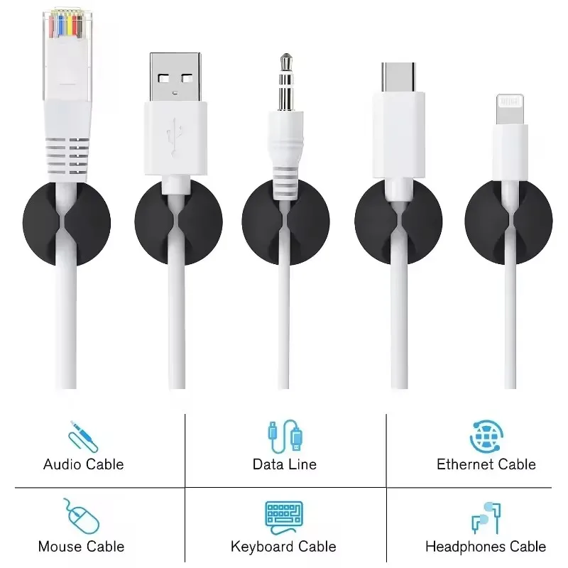 Cable Clips Phone Cord Holder  – Tippet Line Bewertung und Preis