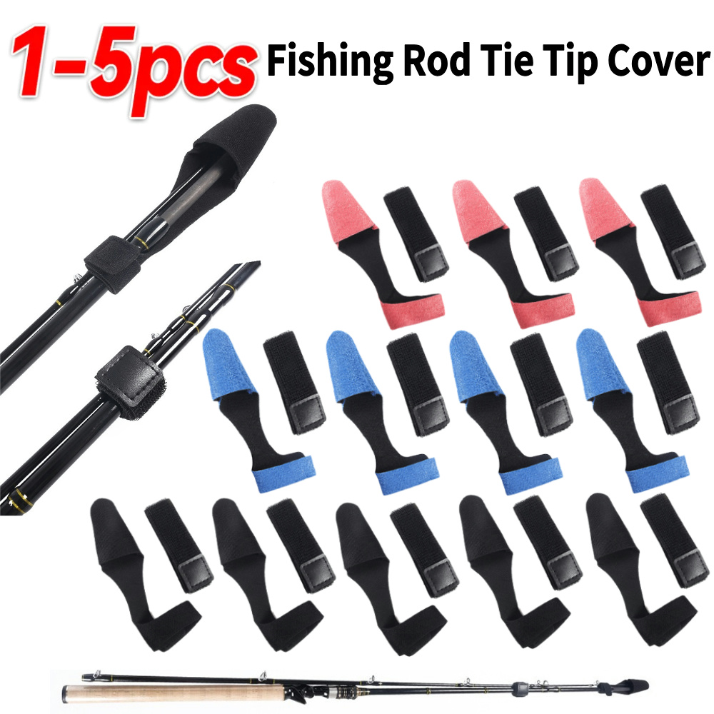 1-5PCS Fishing Rod Tie Tip Cov – Fishing Line Box Bewertung und Preis