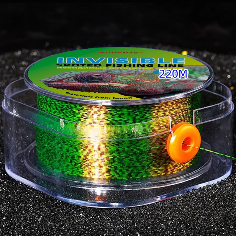 220 Meters Spotted Line Fluoro – Fluorocarbon Line Bewertung und Preis