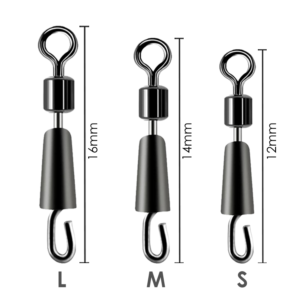 20/100Pcs Fishing Bearing Swiv – Fishing Line Box Bewertung und Preis