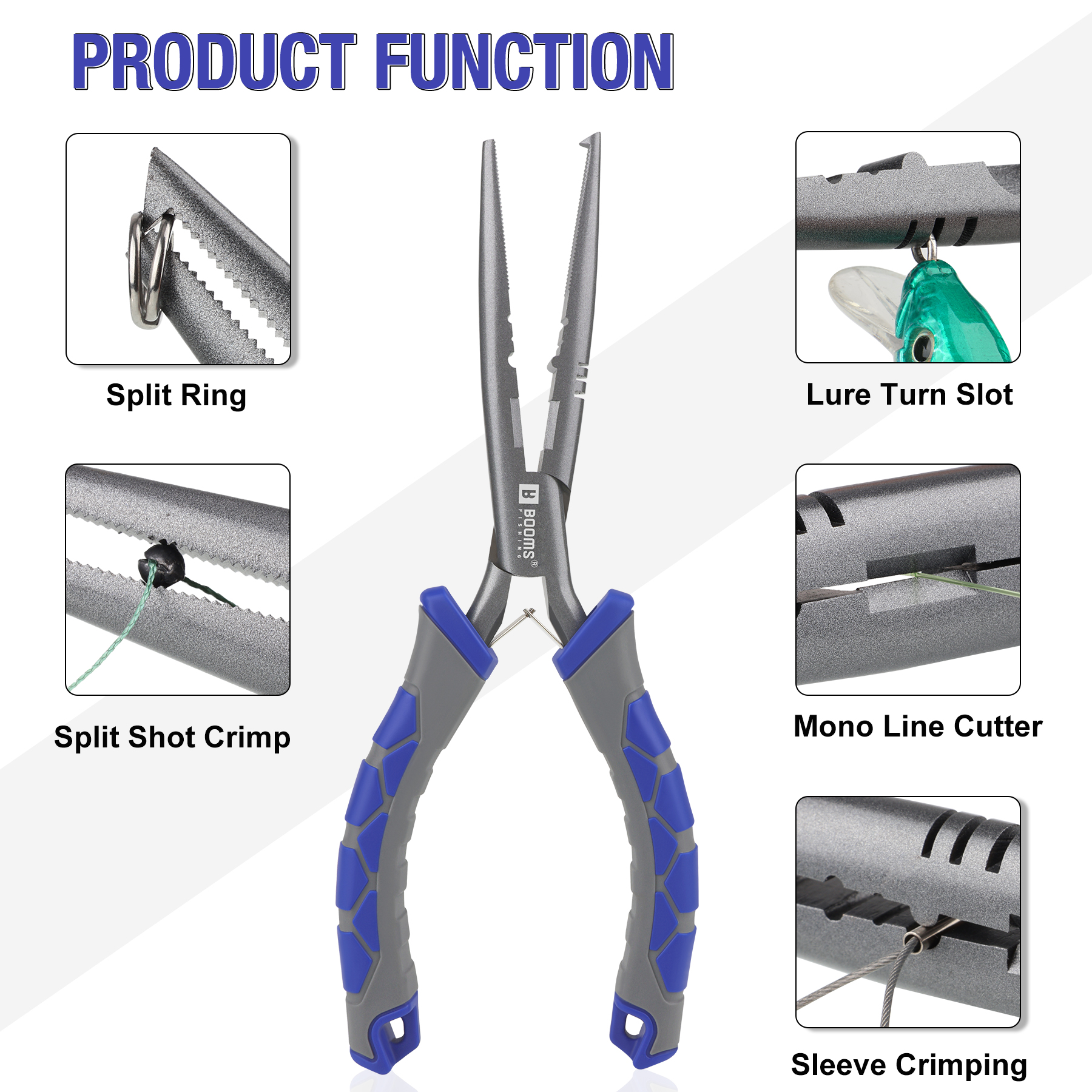 Booms Fishing 23cm Pliers and  – Fishing Line Cutter Bewertung und Preis
