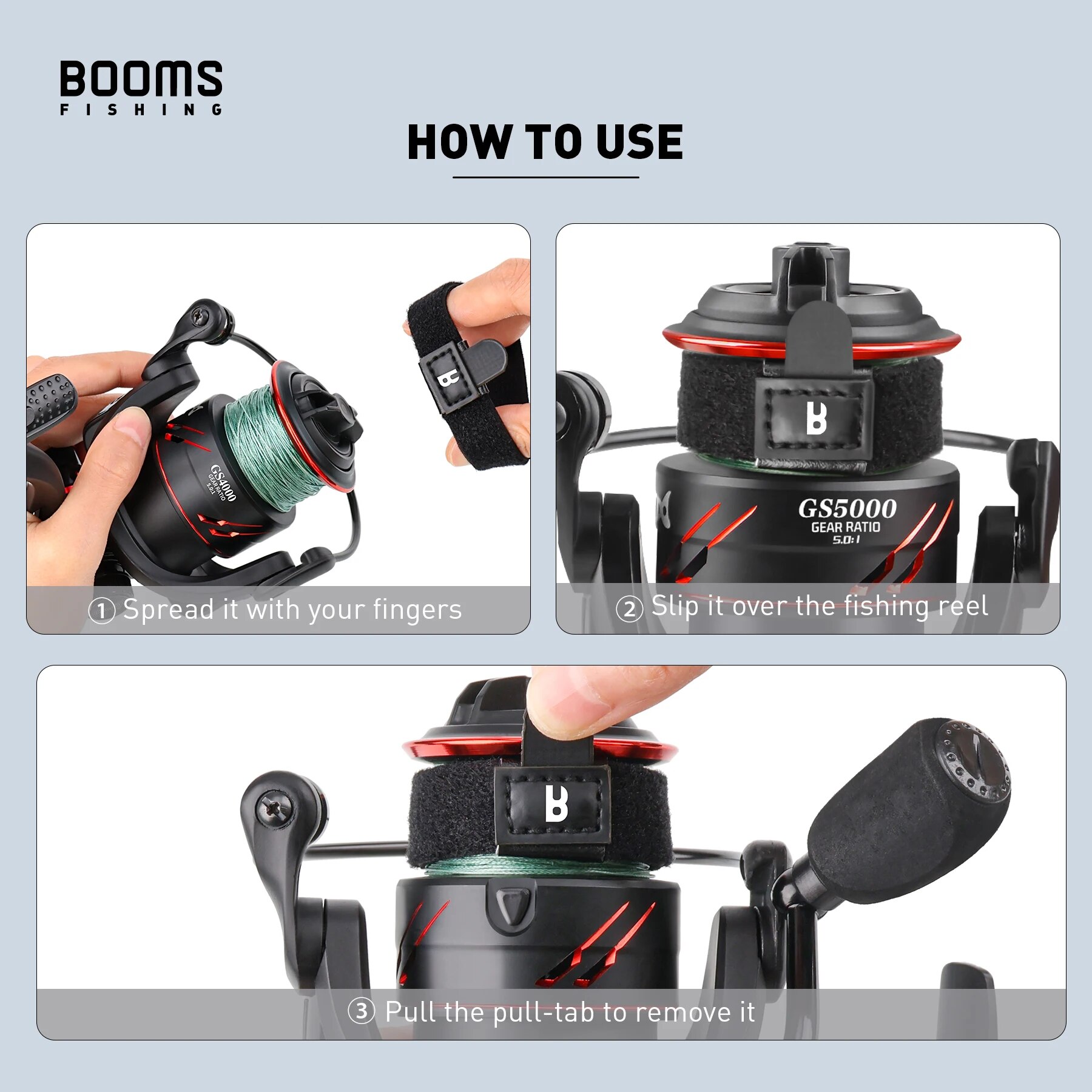 Booms Fishing SB1 4Pcs Spinnin – Fishing Line Spool Bewertung und Preis